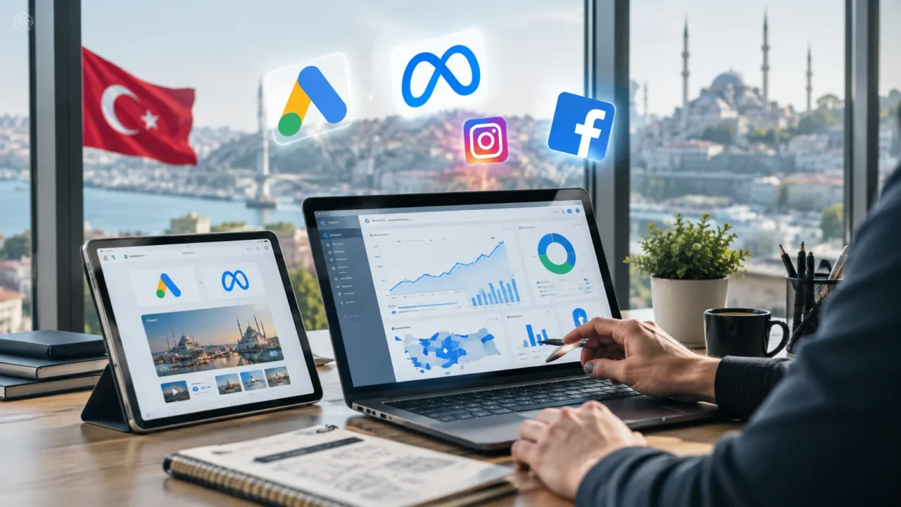 Paid Advertising in Turkey: A Guide to Google Ads and Meta Ads for Foreign Brands