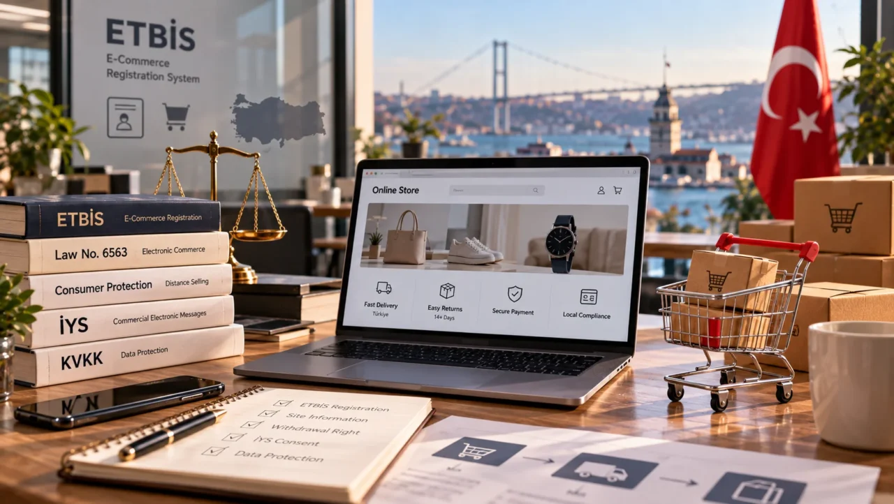 E-Commerce Law and ETBİS Compliance for Foreign Online Sellers in Turkey