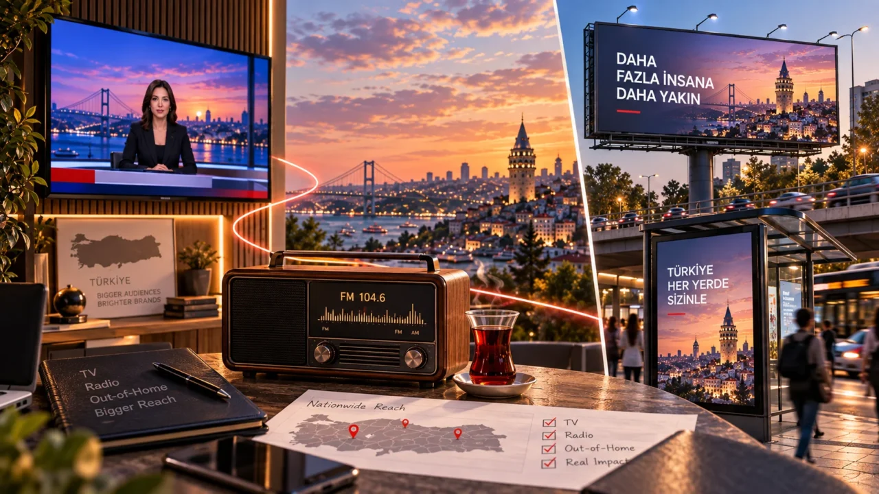 TV, Radio and Out-of-Home Media Buying in Turkey